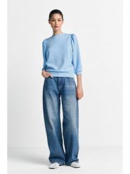 Rich & Royal Bluza w kolorze błękitnym rozmiar: M. Niebieskie bluzy damskie Rich & Royal, m, bez wzorów, bez kaptura. Za 155.15 zł.