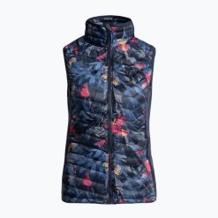Kamizelka trekkingowa damska Columbia Powder Pass. Niebieskie kamizelki damskie Columbia, xs, bez wzorów, bez kaptura. Za 179.99 zł.