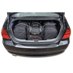 Torby Do Bagażnika Bmw 3 Limousine 2004-2013 4Szt Kjust. Czarne torby podróżne KJUST, bez wzorów. Za 1,249.00 zł.