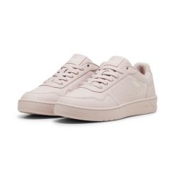Sneakersy Court Classy PUMA Mauve Mist Alpine Snow Pink White. Białe obuwie sportowe damskie Puma, bez zapięcia, trekkingowe. Za 209.00 zł.