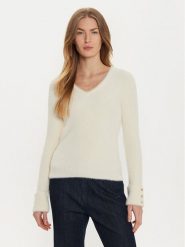 Morgan Sweter 212-MOOVE Écru Regular Fit. Swetry klasyczne damskie Morgan, xl, z syntetyku, bez kołnierzyka. Za 152.75 zł.