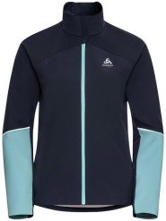 Odlo Kurtka "Engvik" w kolorze turkusowo-granatowym do biegania rozmiar: S. Niebieskie kurtki sportowe damskie ODLO, s, bez wzorów, z materiału, bez kaptura. Za 285.49 zł.