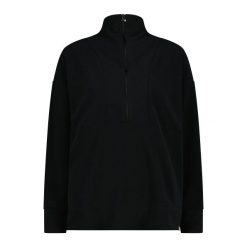 Bluza damska CMP. Czarne bluzy damskie CMP, bez wzorów, bez kaptura. Za 323.50 zł.