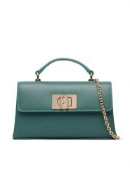 Furla Torebka 1927 Mini WE00423 ARE000 CN 4899S Zielony ciemny. Zielone torebki wieczorowe damskie Furla, bez wzorów, ze skóry, bez dodatków. Za 1,104.00 zł.