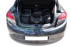 Torby Do Bagażnika Renault Megane Coupe 2008-2016 4Szt Kjust. Czarne torby podróżne KJUST, bez wzorów, z kauczuku. Za 1,209.00 zł.