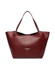 Patrizia Pepe Torebka 2B0130/L148-B861 Brązowy. Brązowe shopper bag Patrizia Pepe, ze skóry, bez dodatków. Za 1,289.99 zł.
