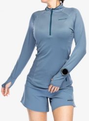 Bluza z zamkiem damska Inov-8 Venturelite Mid HZ. Szare bluzy damskie Inov-8, s, bez wzorów, z materiału, bez kaptura. Za 191.29 zł.