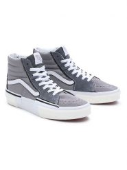 Vans Sneakersy "SK8-Hi Reconstruct" w kolorze szarym rozmiar: 44. Szare obuwie sportowe damskie Vans, za kostkę, bez zapięcia. Za 198.10 zł.