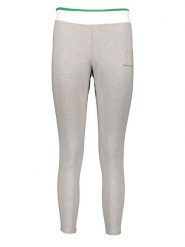 Reebok Legginsy w kolorze szarym rozmiar: M. Szare legginsy damskie Reebok, m, bez wzorów. Za 61.46 zł.