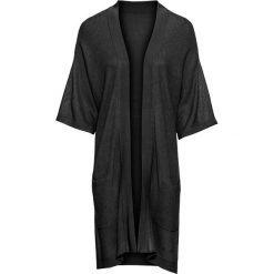 Kardigan bonprix czarny. Kardigany damskie bonprix. Za 69.99 zł.