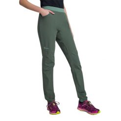 Spodnie damskie Kilpi Mimi. Zielone spodnie sportowe damskie Kilpi, na lato, s, bez wzorów, z materiału, trekkingowe. Za 163.85 zł.