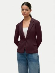 Vero Moda Marynarka Julia 10154123 Fioletowy Regular Fit. Fioletowe marynarki i żakiety damskie Vero Moda, bez wzorów, z bawełny. Za 199.99 zł.