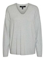 Vero Moda Sweter w kolorze szarym rozmiar: XS. Szare swetry klasyczne damskie Vero Moda, xs, bez kołnierzyka. Za 48.39 zł.