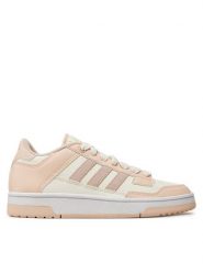 Adidas Sneakersy Rapid Court Low JP5251 Różowy. Czerwone obuwie sportowe damskie Adidas, ze skóry, bez zapięcia. Za 179.99 zł.