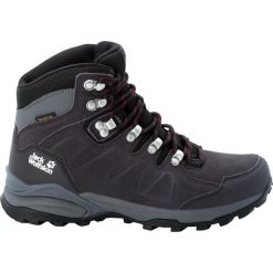 Buty trekkingowe damskie Jack Wolfskin Refugio Texapore Mid. Szare obuwie trekkingowe damskie Jack Wolfskin, z gumy, za kostkę, bez zapięcia. Za 419.99 zł.