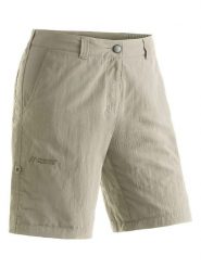 Maier Sports Szorty funkcyjne "Nidda" w kolorze beżowym rozmiar: 38. Brązowe spodenki sportowe damskie Maier Sports, bez wzorów, z materiału, outdoorowe. Za 104.64 zł.