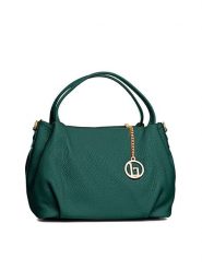 Lia Biassoni Skórzana torebka "Taro" w kolorze morskim - 28 x 25 x 18 cm rozmiar: onesize. Niebieskie torebki klasyczne damskie Lia Biassoni, z materiału, przez ramię, bez dodatków. Za 305.95 zł.