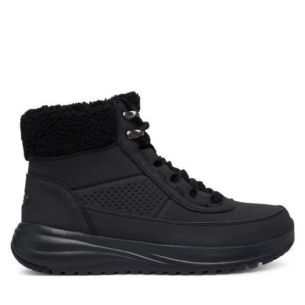 Trapery Skechers. Czarne trapery damskie Skechers, bez zapięcia. Za 429.99 zł.