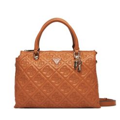 Torebka Guess. Brązowe torebki klasyczne damskie Guess, bez dodatków. Za 349.99 zł.