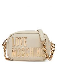 LOVE MOSCHINO Torebka JC4026PP1MKD0110 Écru. Listonoszki damskie Love Moschino, bez wzorów, ze skóry, bez dodatków. Za 419.99 zł.