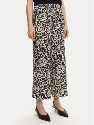 Weekend Max Mara Spodnie materiałowe Reed 2515131082 Czarny Regular Fit. Czarne spodnie materiałowe damskie Weekend Max Mara, bez wzorów, z jedwabiu. Za 1,039.00 zł.