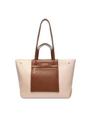 MEXX Torebka EO-MEXX-L-002-09 Beżowy. Brązowe shopper bag Mexx, bez wzorów, z materiału, bez dodatków. Za 249.99 zł.