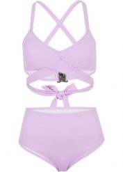 Bikini bustier (2 części). Czarne bikini bonprix, bez wzorów. Za 114.99 zł.