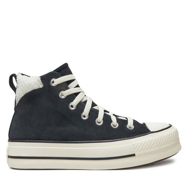 Trampki Converse. Czarne trampki damskie Converse, bez wzorów, bez zapięcia. Za 309.99 zł.