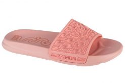 Klapki na basen damskie, S.Land Lady 24 SLALS. Czerwone klapki damskie Joma, bez wzorów, z materiału, bez obcasa, bez zapięcia. Za 59.99 zł.