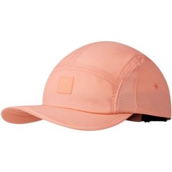 Czapka z daszkiem BUFF 5 PANEL GO CAP SOLID. Czerwone czapki z daszkiem damskie Buff, na lato, bez wzorów, z elastanu. Za 169.90 zł.