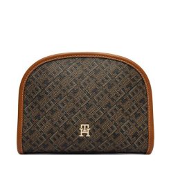 Kosmetyczka Tommy Hilfiger. Czarne kosmetyczki damskie Tommy Hilfiger, bez wzorów. Za 289.99 zł.