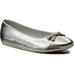 Baleriny TOMMY HILFIGER - Dana 17Z FG0FG00076 Silver 019. Szare baleriny dziewczęce Tommy Hilfiger, z materiału. W wyprzedaży za 179.00 zł.