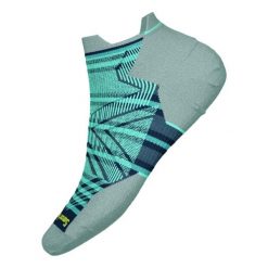 Skarpety Biegowe Damskie Smartwool Run Targeted Cushion Stripe Low Ankle. Zielone skarpetki damskie Smartwool, bez wzorów, z wełny. Za 94.99 zł.