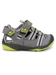 CMP Sandały Baby Naboo Hiking Sandal 30Q9552 Szary. Szare sandały chłopięce CMP, ze skóry, bez zapięcia. Za 99.99 zł.