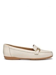 Geox Mokasyny D Annytah Moc B D56BMB-00046 C1122 Beżowy. Brązowe mokasyny damskie Geox, ze skóry, bez obcasa. Za 459.99 zł.