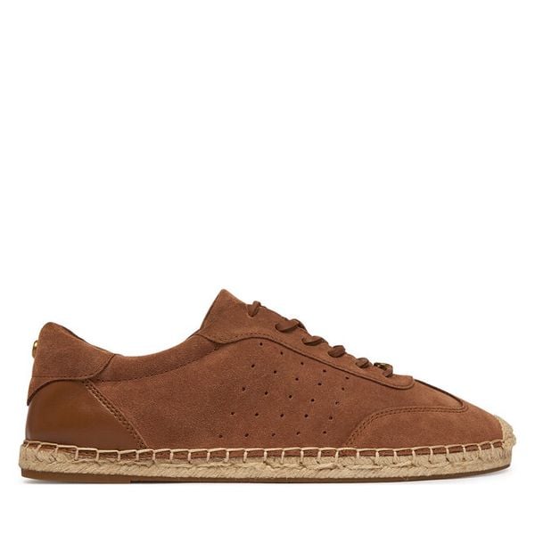 Espadryle MICHAEL Michael Kors. Brązowe espadryle damskie MICHAEL Michael Kors, bez wzorów, bez obcasa. Za 401.99 zł.