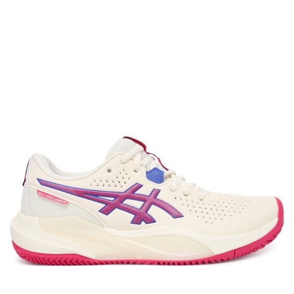 Buty do tenisa Asics. Szare obuwie sportowe damskie Asics, bez zapięcia, tenisowe. Za 339.99 zł.