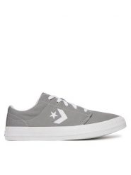 Converse Tenisówki LS VULC OX A15626C Szary. Szare trampki damskie Converse, bez wzorów, z materiału, bez zapięcia. Za 219.99 zł.