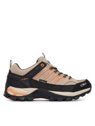 CMP Trekkingi Rigel Low Wp 3Q54456 Beżowy. Brązowe obuwie trekkingowe damskie CMP, z materiału, bez zapięcia. Za 469.99 zł.