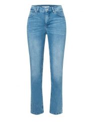 MAC Dżinsy "Melanie" - Slim fit - w kolorze niebieskim rozmiar: 36/L30. Niebieskie jeansy damskie MAC. Za 223.99 zł.