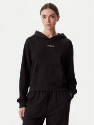 Tommy Jeans Bluza DW0DW22825 Czarny Regular Fit. Czarne bluzy damskie Tommy Jeans, s, bez wzorów, z bawełny, bez kaptura. Za 409.99 zł.
