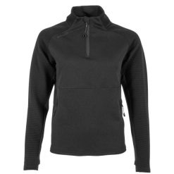 Damska bluza dresowa 1/4" Stanno. Czarne bluzy damskie STANNO, l, bez wzorów, z dresówki, bez kaptura. Za 195.80 zł.