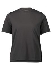 POC Koszulka kolarska "Apparel" w kolorze antracytowym rozmiar: XS. Czarne koszulki damskie POC, xs, bez wzorów, z materiału, bez kołnierzyka, bez ramiączek. Za 65.85 zł.