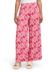 CARTOON Spodnie w kolorze jasnoróżowo-różowym rozmiar: 42. Różowe spodnie materiałowe damskie Cartoon, bez wzorów, z materiału. Za 130.99 zł.
