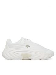 Lacoste Sneakersy 750SFA0170 Biały. Białe obuwie sportowe damskie Lacoste, z materiału, bez zapięcia. Za 459.99 zł.