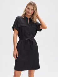 OPUS Sukienka w kolorze czarnym rozmiar: 42. Czarne sukienki damskie Opus, bez wzorów, z tkaniny, bez ramiączek. Za 187.99 zł.