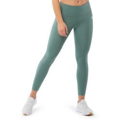 Legginsy sportowe fitness ze średnim stanem damskie Complex. Zielone legginsy damskie SIROKO, z nylonu, na fitness i siłownię. W wyprzedaży za 90.95 zł.
