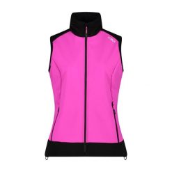 Kamizelka damska turystyczne CMP 34A2426. Czerwone kamizelki damskie CMP, l, bez wzorów, bez kaptura. Za 382.50 zł.