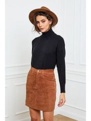 Joséfine Golf "Elona" w kolorze czarnym rozmiar: S. Czarne golfy damskie Joséfine, s, bez wzorów, z kaszmiru, bez ramiączek. Za 179.22 zł.