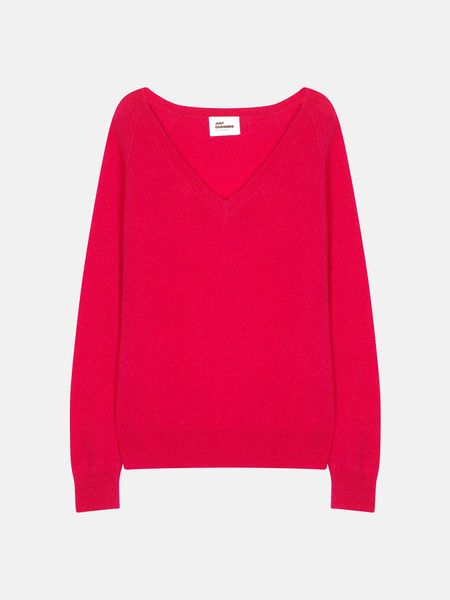 Just Cashmere Kaszmirowy sweter "Phoebe" w kolorze różowym rozmiar: L. Różowe swetry klasyczne damskie Just Cashmere, l, z kaszmiru, bez kołnierzyka. Za 389.08 zł.